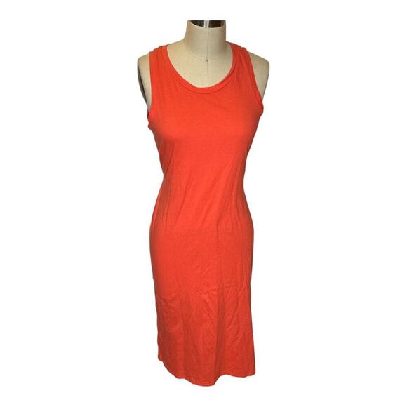 GAP Coral Tie Back W. Opening in the Back Midi Tank Dress With Women's Size S - Picture 1 of 6